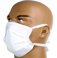 Máscara de proteção descartável
